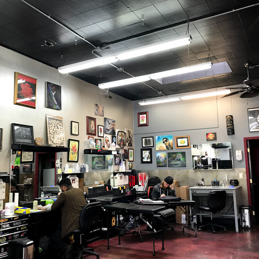 Explore name sleeve tattoo ideas, creative tattoo ideas in Ventura, available at Ventura Tattoo & Piercing
