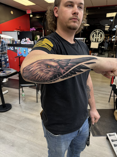 Explore chest tattoo ideas for females, creative tattoo ideas in Waynesboro, available at Hessoms Ink