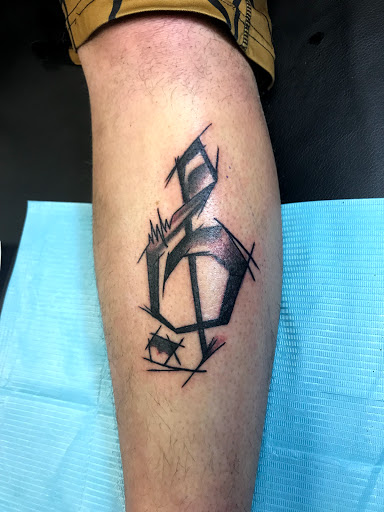 Explore hippo tattoo ideas, creative tattoo ideas in Kearney, available at Bread N Butter Tattoo