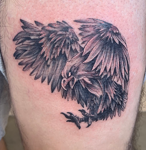 Explore flower bouquet tattoo ideas, creative tattoo ideas in Tempe, available at Club Tattoo