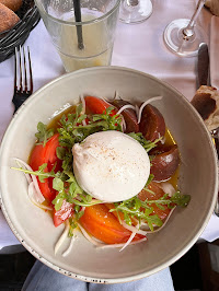 Burrata du Restaurant français Le Petit Poucet à Levallois-Perret - n°1