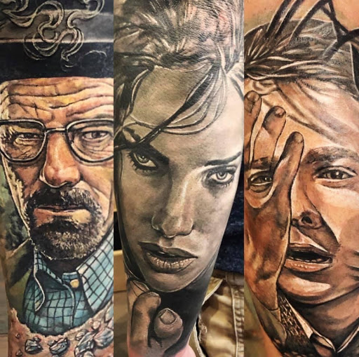 Explore sleeping beauty tattoo ideas, creative tattoo ideas in Fort Wayne, available at Visionary Tattoo Studio