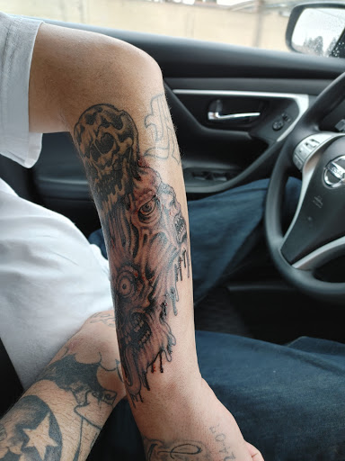 Explore fallen angel tattoo ideas, creative tattoo ideas in Manteca, available at Flying Crow Tattoo