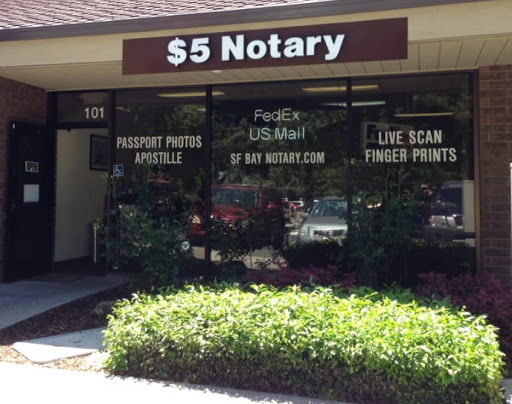 $5 Notary Public Service