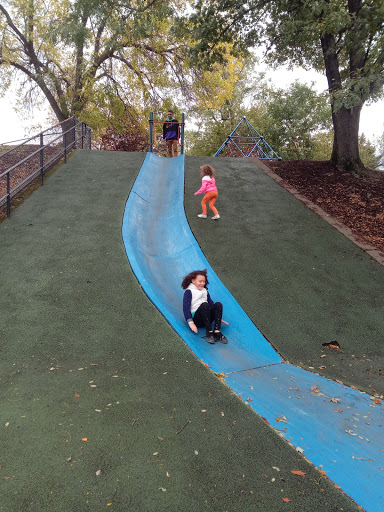 Blue Slide Playground