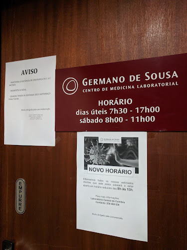 Centro de Medicina Laboratorial Germano de Sousa - Coimbra - Laboratório