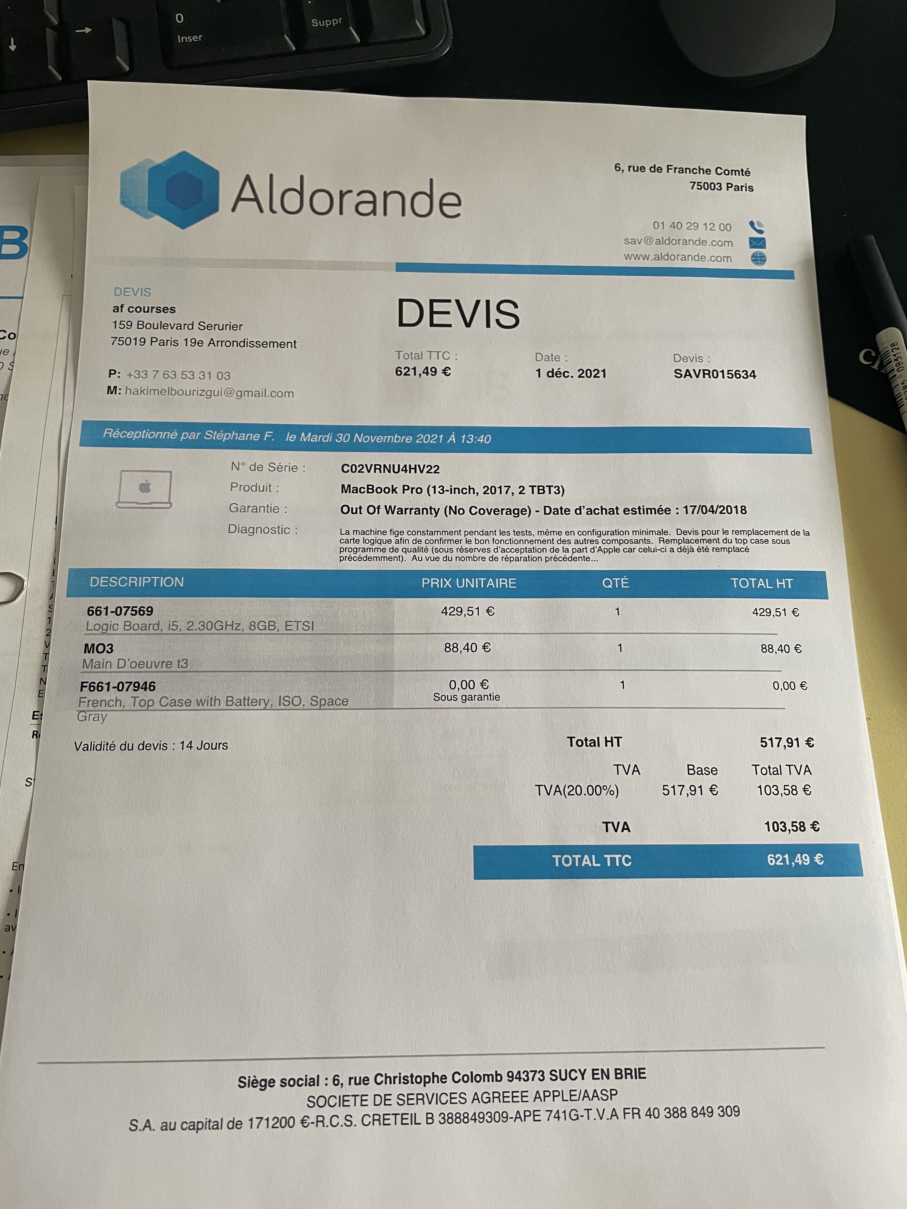 Photo n° 3 de l'avis de Hakim.l fait le 24/02/2022 à 16:03