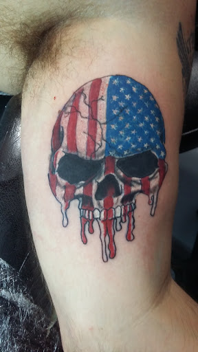 Explore men's dark tattoo ideas, creative tattoo ideas in Lufkin, available at Irish Custom Tattoos