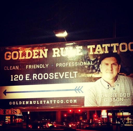 Tattoo Shop «Golden Rule Tattoo», reviews and photos, 120 E Roosevelt St, Phoenix, AZ 85004, USA