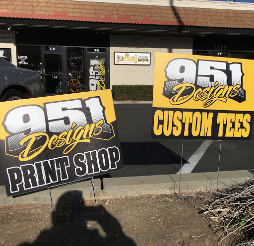 Print Shop «951 Designs Screen Printing and signs», reviews and photos, 3950 Pierce St, Riverside, CA 92505, USA