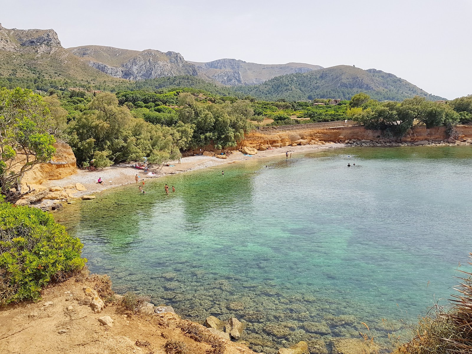 Cala Camps Vells'in fotoğrafı küçük koy ile birlikte