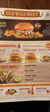 Old Wild West à Cesano Boscone menu
