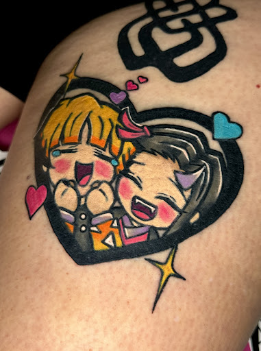 Explore disney tattoos ideas, creative tattoo ideas in Greensboro, available at Mew Tattoo