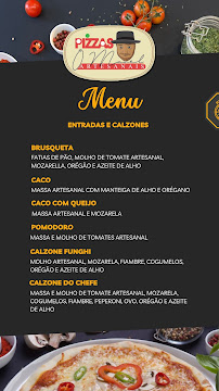 Menu / carte de O Manel Pizzas Artesanais à Porto