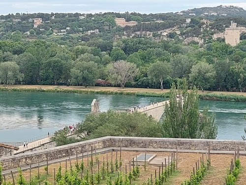 Belvédère panoramique Rhône à Avignon