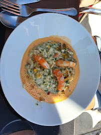 Risotto du Restaurant français Restaurant Les Pieds dans l'Eau à La Flotte - n°2