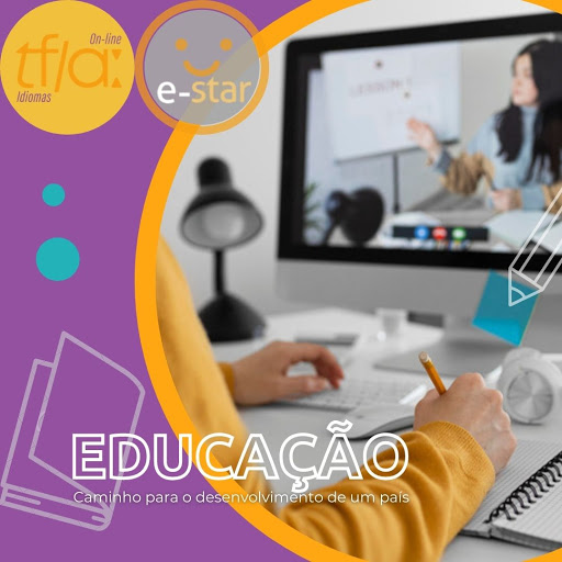 Logo da empresa - TFLA Idiomas Caiçara
