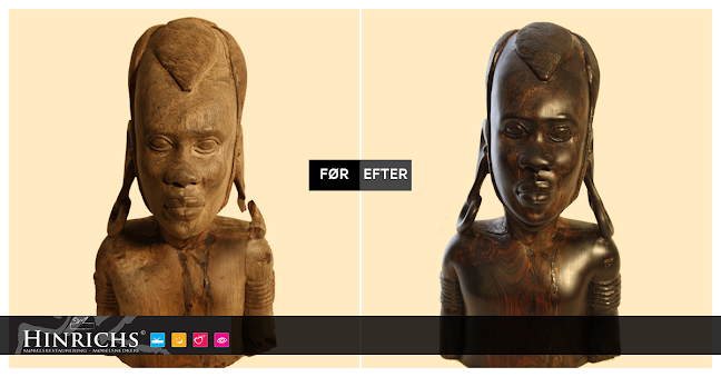 Åbningstider for Hinrichs Møbelrestaurering v/Frederik Hinrichs