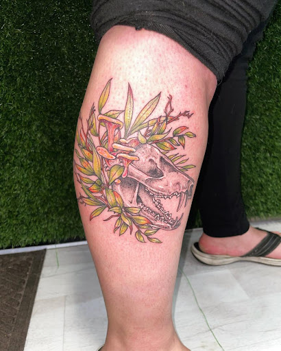 Explore until we meet again tattoo ideas, creative tattoo ideas in Cocoa, available at Rorschach Tattoo Shop and Piercing Studio