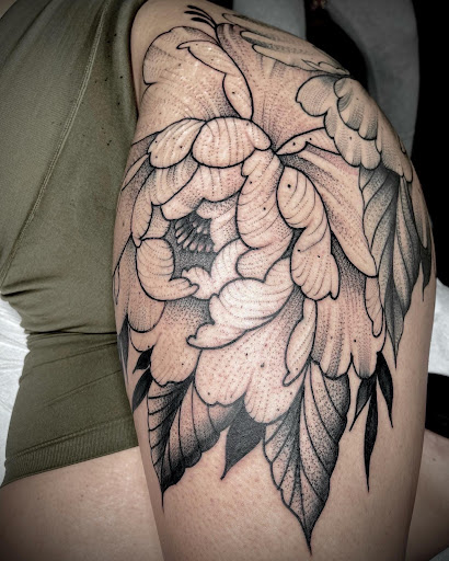 Explore tattoo ideas arm male, creative tattoo ideas in Johnson City, available at Gold Cross Tattoo Co.