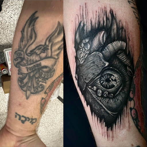 Explore psalm 91 tattoo ideas, creative tattoo ideas in Fort Oglethorpe, available at The Helm Tattoo & Piercing