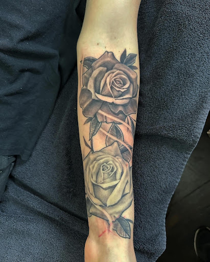 Explore aloha tattoo ideas, creative tattoo ideas in Eureka, available at Bohemian Tattoo