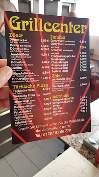 Restaurant turc Grill Center à Mölln (le menu)
