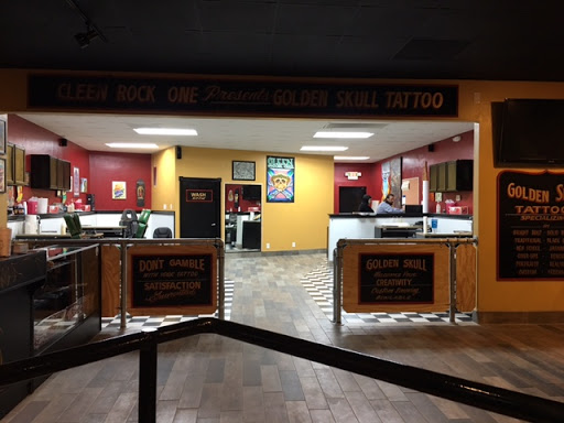 Explore code tattoo ideas, creative tattoo ideas in Las Vegas, available at Cleen Rock Ones Golden Skull Tattoo