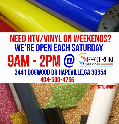 Craft Store «Spectrum Printing Supplies», reviews and photos, 3441 Dogwood Dr, Hapeville, GA 30354, USA