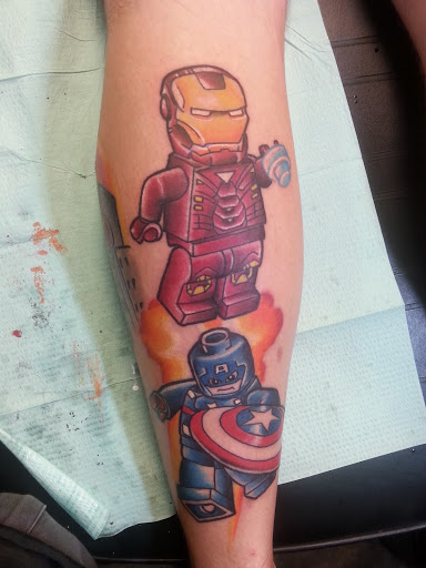 Explore ocean wave tattoo ideas, creative tattoo ideas in Sanford, available at Ink Ink Tattoos