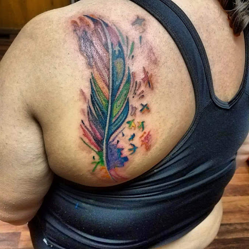 Explore john wayne tattoo ideas, creative tattoo ideas in Hudson Falls, available at ALTERED ADDICTION TATTOOS