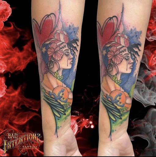 Explore gratitude tattoo ideas, creative tattoo ideas in Newark, available at Bad Intentionz Tattoo & Piercings Studio