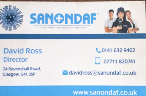 SANONDAF touch-less disinfection services