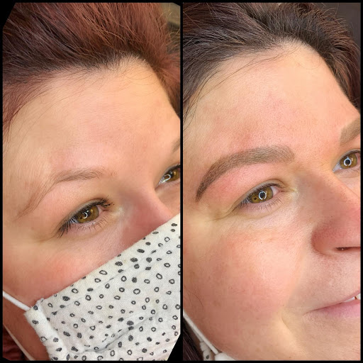 Explore pisces tattoo ideas for woman, creative tattoo ideas in Peoria Heights, available at BeautiFULL Brows By Jen Microblading - Permanent Makeup Wild Honey Beauty Studio