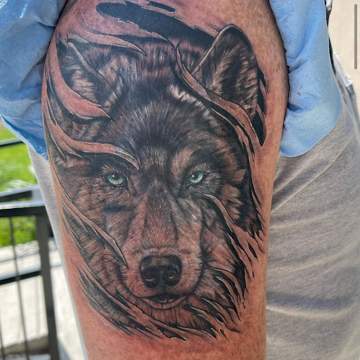 Explore anime tattoo ideas, creative tattoo ideas in Aledo, available at Elevated Tattoo & Piercing