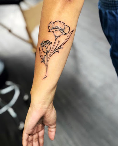 Explore vegetarian tattoo ideas, creative tattoo ideas in Twentynine Palms, available at Hilltop Tattoo Company
