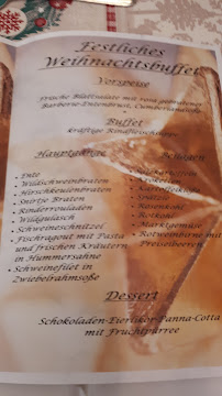 Menu / carte de Schützenhof Jaderberg à Jade