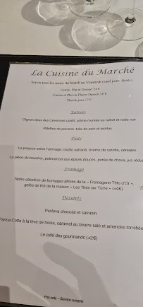 La Table d’Ambre à Lyon carte