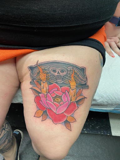 Explore bloodborne tattoo ideas, creative tattoo ideas in Montgomery, available at 2Tone Tattoo