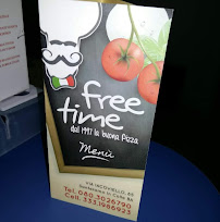 Menu du Free Time Di Dibello Michele à Santeramo in Colle