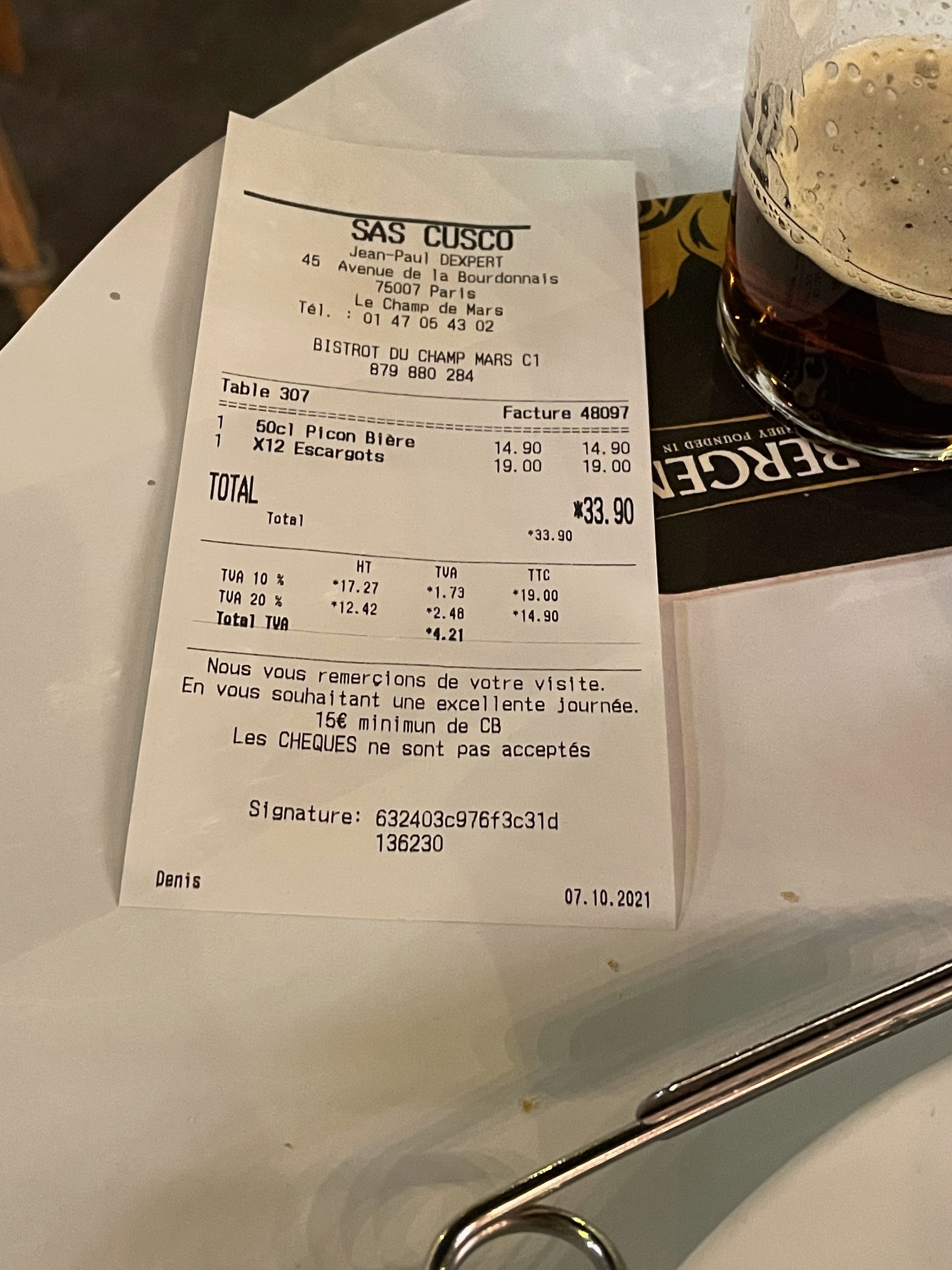 Photo n° 2 de l'avis de MC.C fait le 09/10/2021 à 11:51