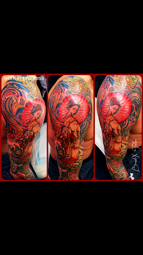 Explore mother and son matching tattoos ideas, creative tattoo ideas in Lake Charles, available at Brand-X Tattoo & Piercing