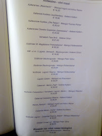 Restaurant Pizzeria Geier à Kaltern an der Weinstraße menu