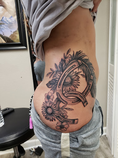 Explore arch angel tattoo ideas, creative tattoo ideas in Linn Creek, available at Hillard Skillard Tattoos, LLC.