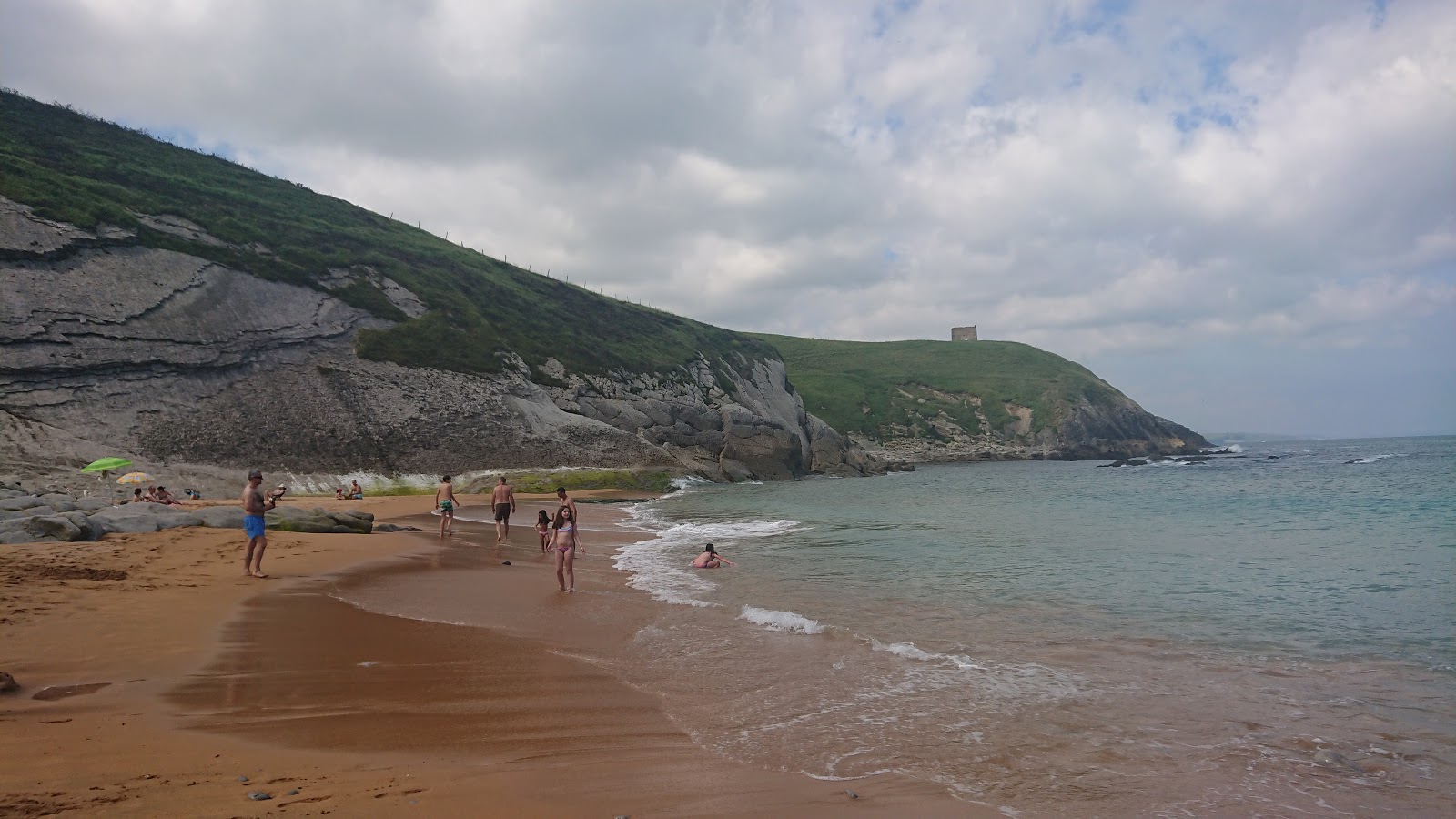 Photo of Playa de Tagle and the settlement