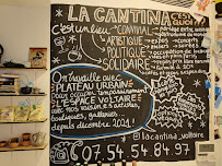 Menu / carte de La Cantina à Paris
