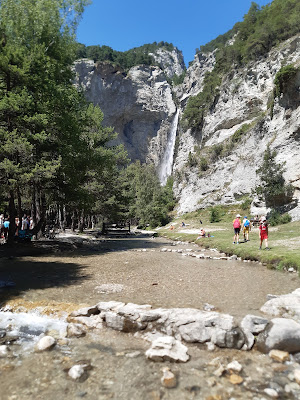 Cascade Saint-Benoît à Avrieux