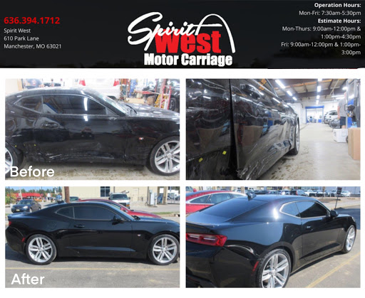 Auto Body Shop «Spirit West Motor Carriage», reviews and photos, 610 Park Ln, Ballwin, MO 63011, USA