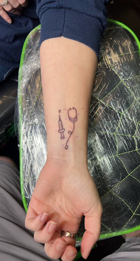 Find ufo tattoo ideas for your next unique tattoo in Meridian at Creative Pain Tattoo Studio