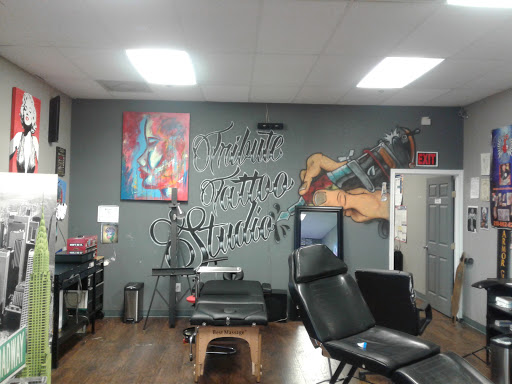 Tattoo Shop «Tribute Tattoo Studio», reviews and photos, 7654 W Farm to Market Rd 78 #130, San Antonio, TX 78244, USA